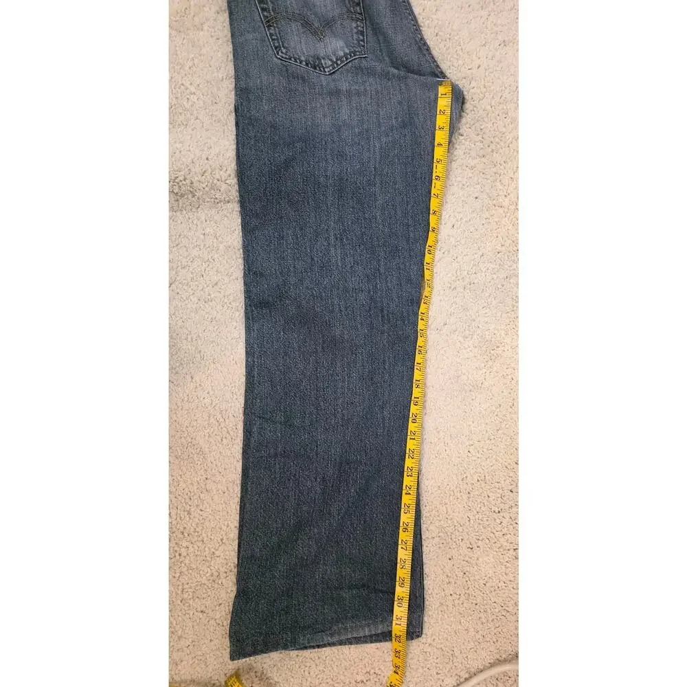 Levi's 527 Men's Jeans Size 38/32 Low Boot Cut Waist Measures 36